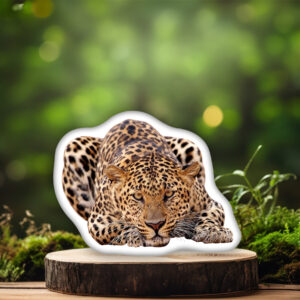 Подушка декоративная фигурная Леопард